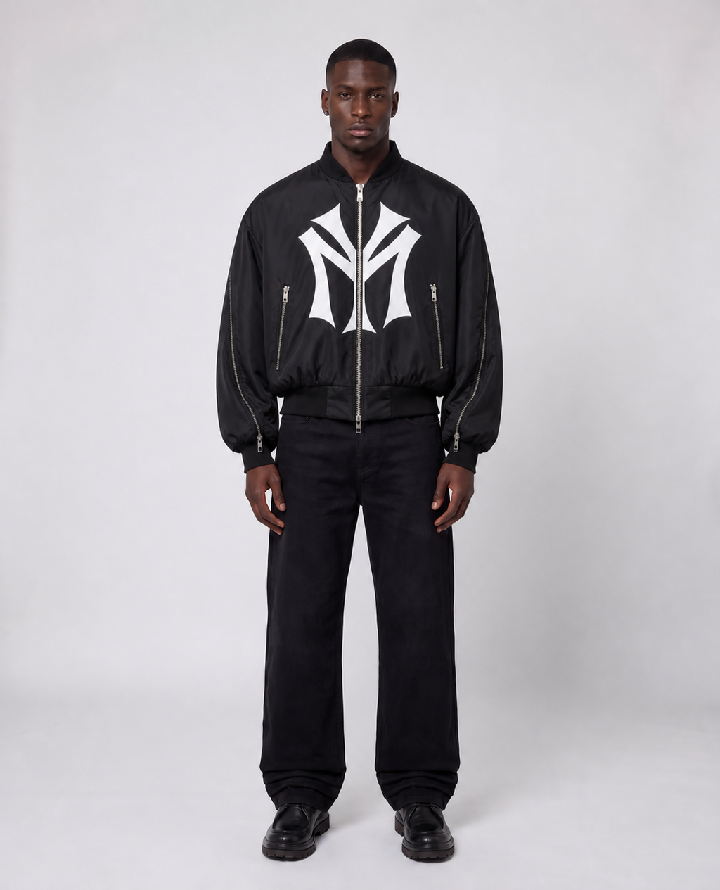Rogue-Club Zip Bomber Jacket