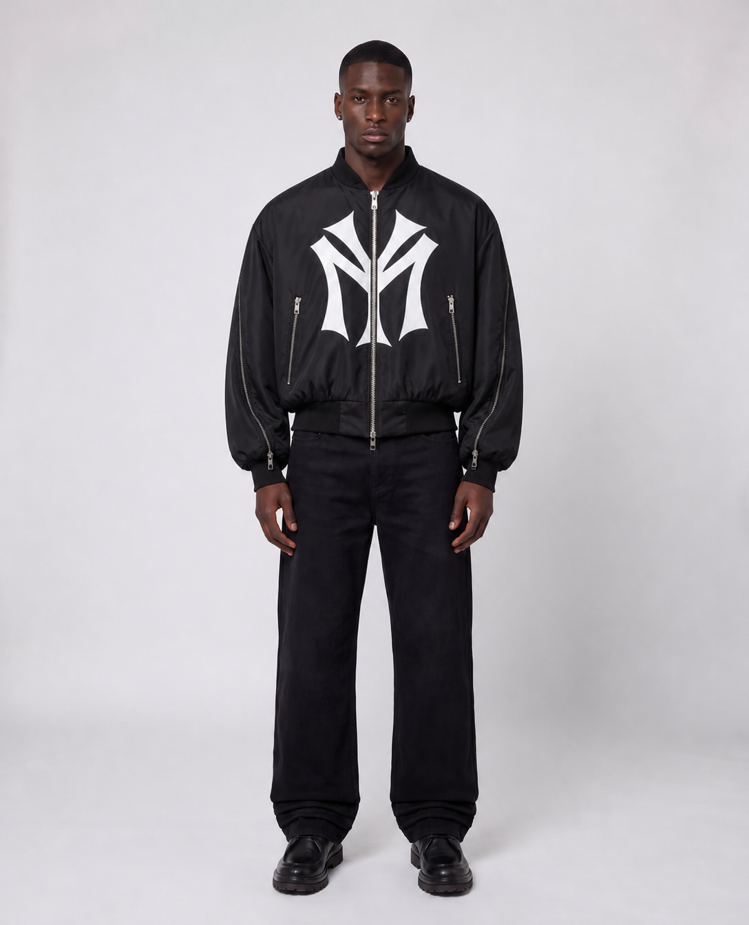 Rogue-Club Zip Bomber Jacket