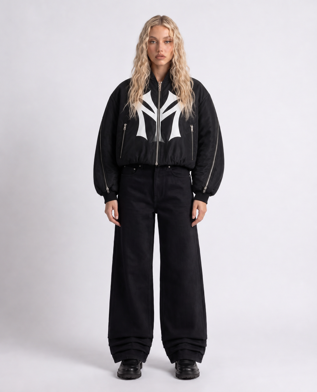 Rogue-Club Zip Bomber Jacket